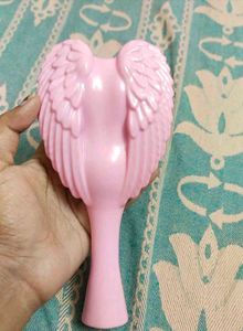 Pink Angel Wing Hair Brush and Hello kitty rug