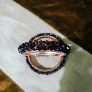 Crystal Beaded Bangle Set