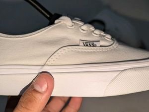 White Vans Sneakers