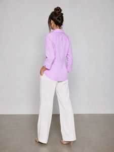 Pink Button-Up Shirt