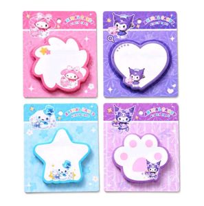 Cute Sanrio Theme Sticky Notes Set of 4