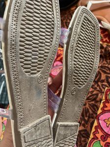 Stylish Clear Strap Flat Sandals