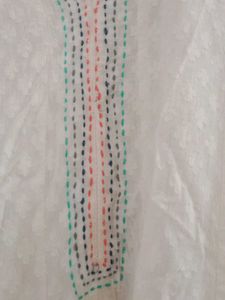 White Chikankari Kurta