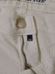 White Denim Jeans For Women