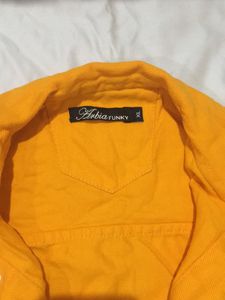 Denim Jacket a Bit Stretchable