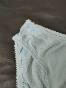 Light Blue Cotton Briefs