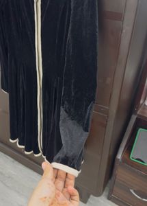 Elegant Black Velvet dress
