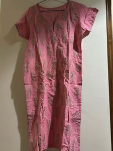 kurta suit set  -silver leaf