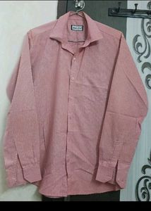 Men's Pink Patterned Dress Shirt