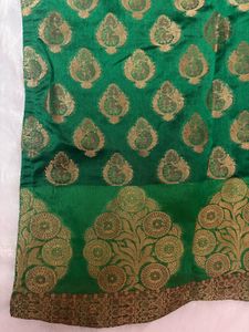 Green &amp; Gold Salwar Suit
