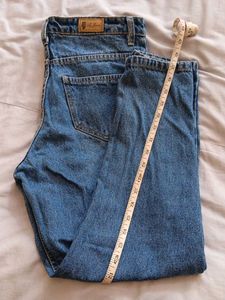 Women Mom Fit High Rise Jeans