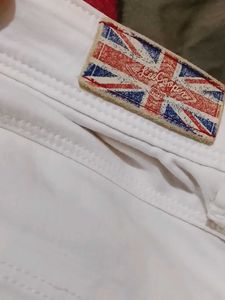 Lee Cooper White Denim Jeans