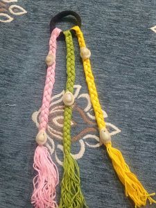Braided Hair Tie 3 liyar