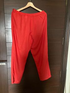 Biba Orange Palazzo Pants (xl)