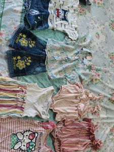 Cute Baby Girl Clothes Bundle