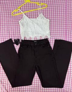 Classic Black Denim Jeans