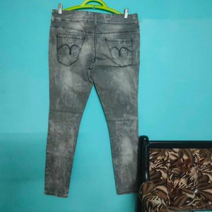 Stylish Grey Wash Jeans