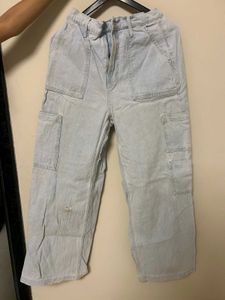 Cargo Pants Light Wash