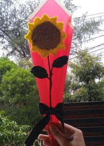 Handmade Crochet  Sunflower bouquet 💐