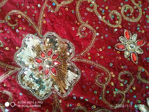 beautiful bridal red colour lehnga