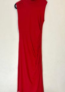 Savana(All new)Red Sleeveless Dress