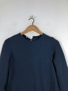Zara Navy Blue Casual Top(Women’s)