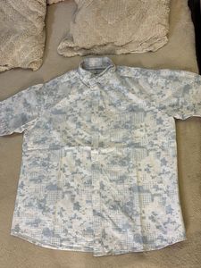 Men's Digital Camo Button-Up Shirt