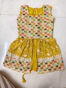 Stylish Yellow Kurta Set with Dupatta