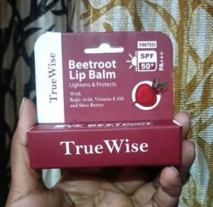 True Wise Beetroot Tinted Lip Balm SPF 50+