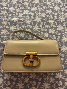 Elegant Beige Handbag