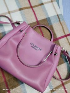 Ted Baker London Pink Leather Handbag