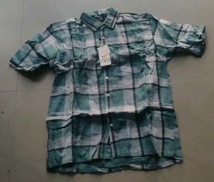 Zara Plaid Shirt - New with Tags
