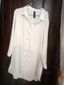 Chic White Tunic Top