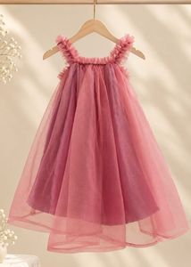 Girls Pink Tulle Dress