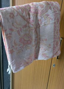 New Elegant Pink Paisley Dupatta