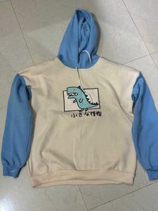 Cute Dinosaur Graphic Hoodie