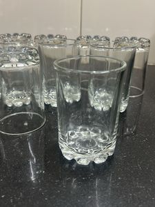 New- Set of 12 🥂 Clear Glass Tumblers