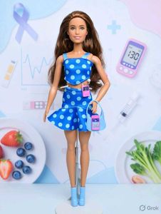 Barbie Fashionistas #242 Diabetes Type 1