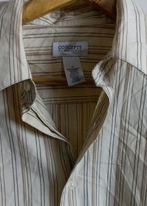 Striped Men's Button-Down Shirt