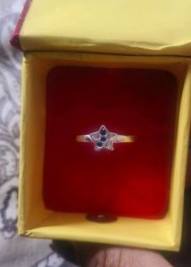 Cute Star Ring pure silver