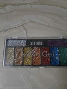 SFR Color Glitter Gel Palette