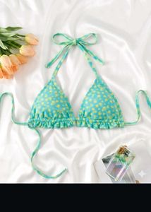Cute Floral Bikini Top