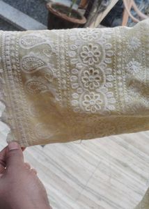 Elegant Chikankari Kurta with Palazzo