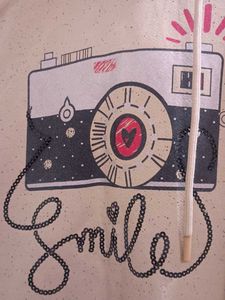 Cute Camera Graphic Hoodie