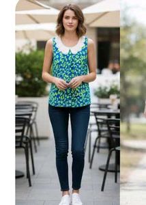 Floral Sleeveless Tank Top