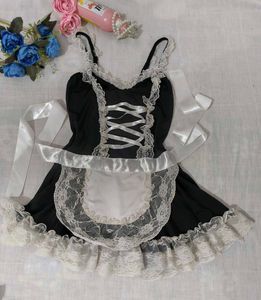 black & white cosplay dress 🤍