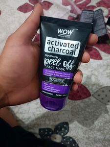 Wow Charcoal Face Peel Off Mask New Sealed 💯
