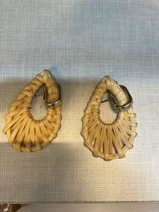 wooden beautiful earings