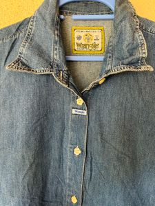 Sleeveless Denim Tunic Top