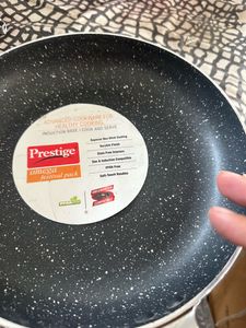 Prestige Pan Unused With Handle Mahroon